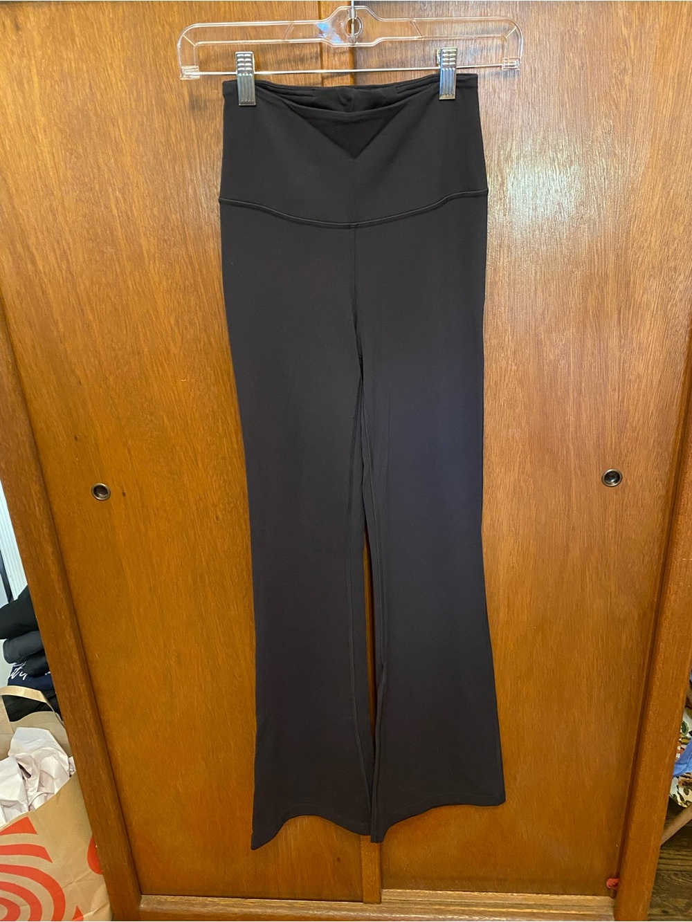 Lululemon Women’s Black High-Waist Flare Pants